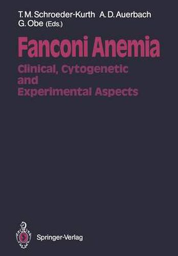 Cover image for Fanconi Anemia: Clinical, Cytogenetic and Experimental Aspects