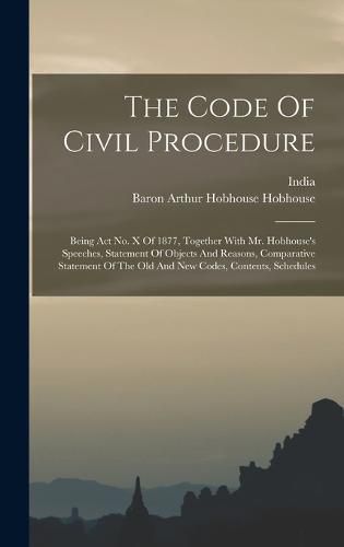 Cover image for The Code Of Civil Procedure