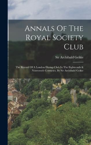 Annals Of The Royal Society Club