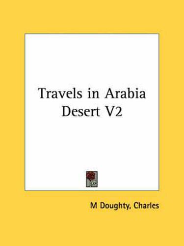 Cover image for Travels in Arabia Desert V2