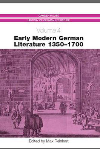 Cover image for Early Modern German Literature 1350-1700