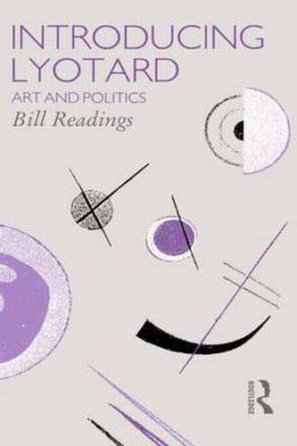 Cover image for Introducing Lyotard: Art and Politics