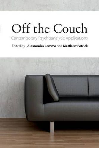 Cover image for Off the Couch: Contemporary Psychoanalytic Applications