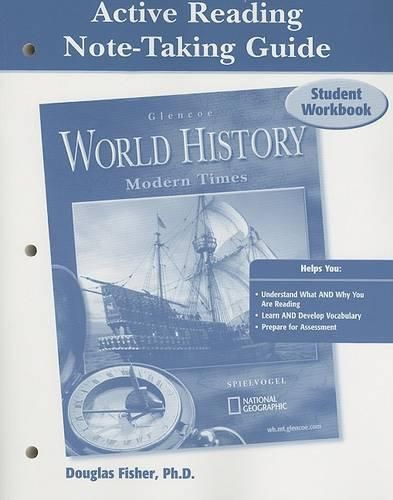 Cover image for Glencoe World History, Active Reading Note-Taking Guide Student Workbook: Modern Times