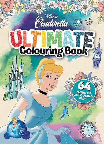 Cover image for Cinderella: Ultimate Colouring Book (Disney Princess)