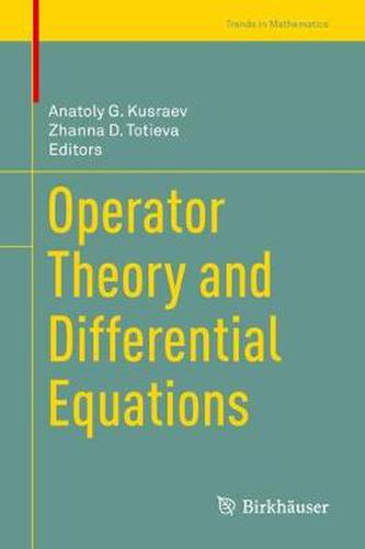 Cover image for Operator Theory and Differential Equations