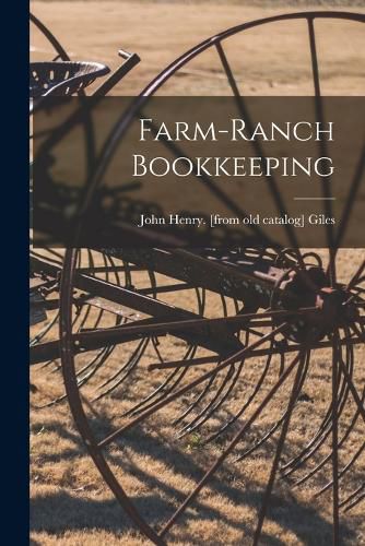 Cover image for Farm-ranch Bookkeeping