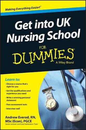 Cover image for Get into UK Nursing School For Dummies