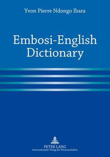 Cover image for Embosi-English Dictionary