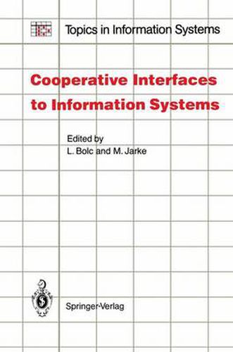 Cover image for Cooperative Interfaces to Information Systems