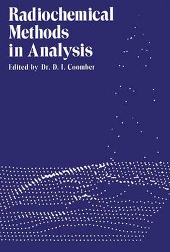 Cover image for Radiochemical Methods in Analysis