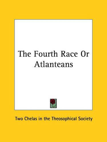 Cover image for The Fourth Race or Atlanteans