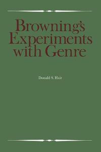 Cover image for Browning's Experiments with Genre