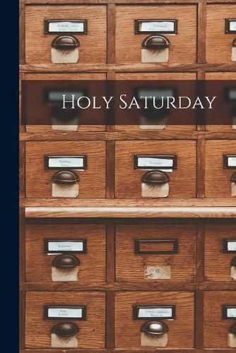 Cover image for Holy Saturday