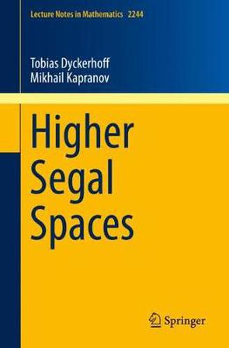 Cover image for Higher Segal Spaces