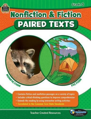 Cover image for Nonfiction and Fiction Paired Texts Grade 3