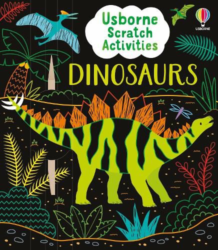 Cover image for Usborne Scratch Activities Dinosaurs