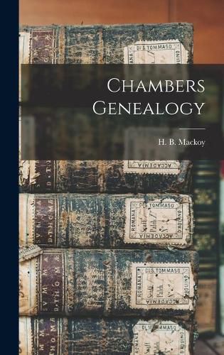 Cover image for Chambers Genealogy