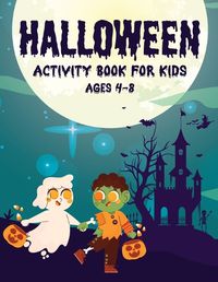 Cover image for Halloween Activity Book for Kids