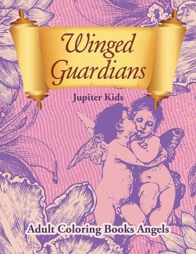 Cover image for Winged Guardians: Adult Coloring Books Angels