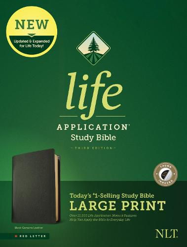 Cover image for NLT Life Application Study Bible, Third Edition, Large Print