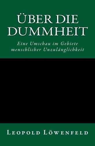 Cover image for UEber die Dummheit