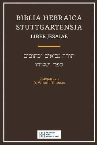 Cover image for Biblia Hebraica Stuttgartensia Liber Jesaiae