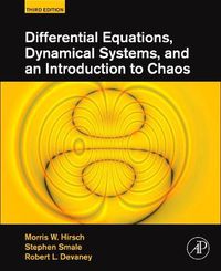 Cover image for Differential Equations, Dynamical Systems, and an Introduction to Chaos