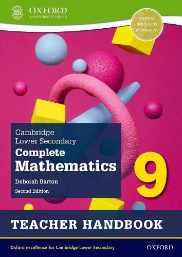 Cover image for Cambridge Lower Secondary Complete Mathematics 9: Teacher Handbook (Second Edition)