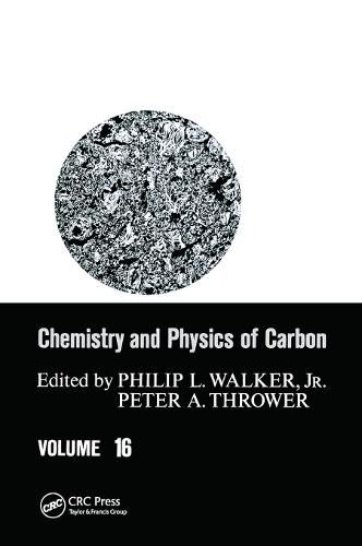 Cover image for Chemistry and Physics of Carbon: A Series of Advances