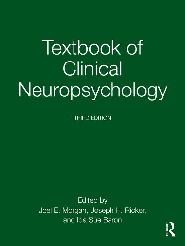Cover image for Textbook of Clinical Neuropsychology
