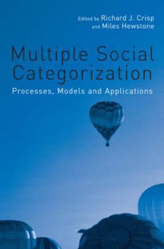 Cover image for Multiple Social Categorization: Processes, Models and Applications