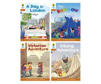 Cover image for Oxford Reading Tree: Biff, Chip and Kipper Stories: Oxford Level 8: Mixed Pack of 4