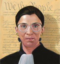 Cover image for Ruth Objects: The Life of Ruth Bader Ginsburg