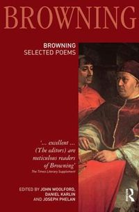 Cover image for Robert Browning: Selected Poems: Selected Poems