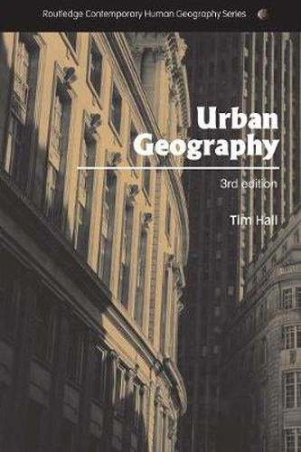 Cover image for Urban Geography