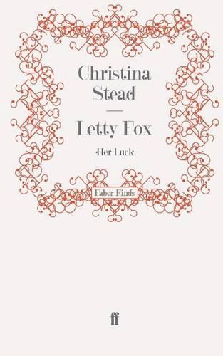 Cover image for Letty Fox: Her Luck