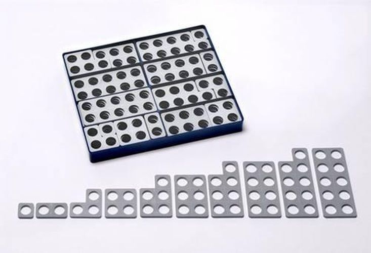 Cover image for Numicon: Box of 80 Numicon Shapes (Grey)