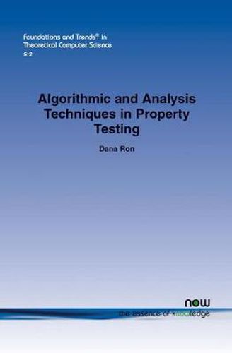 Cover image for Algorithmic and Analysis Techniques in Property Testing