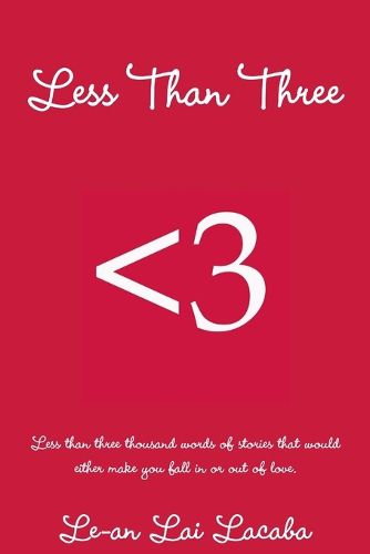 Cover image for Less Than Three