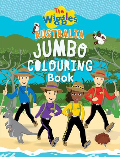 Cover image for The Wiggles: Australia Jumbo Colouring