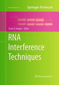 Cover image for RNA Interference Techniques