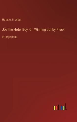 Cover image for Joe the Hotel Boy; Or, Winning out by Pluck