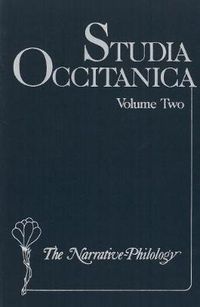 Cover image for Studia Occitanica: In Memoriam Paul Remy, Volume 2 The Narrative-Philology