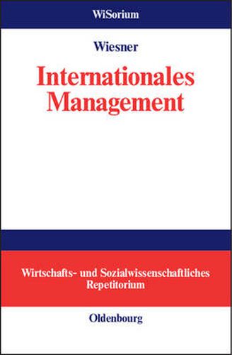 Cover image for Internationales Management