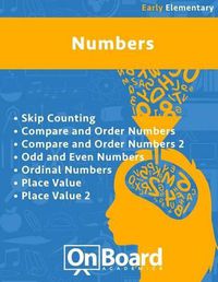 Cover image for Numbers (early elementary): Skip Counting, Compare and Order Numbers 1 & 2, Odd and Even Numbers, Ordinal Numbers, Place Value 1& 2