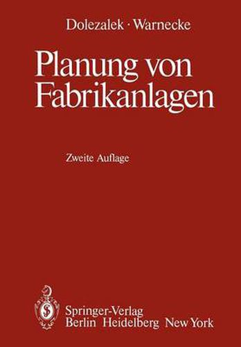 Cover image for Planung von Fabrikanlagen