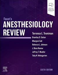 Cover image for Faust's Anesthesiology Review