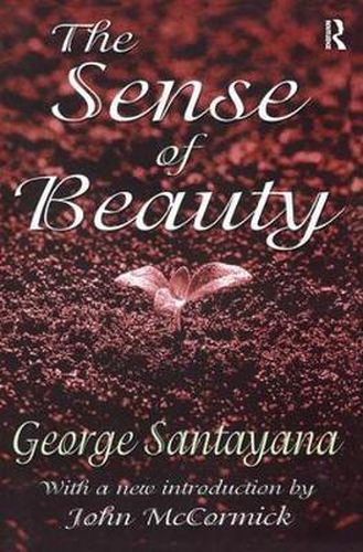 Cover image for The Sense of Beauty