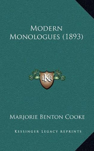 Modern Monologues (1893)